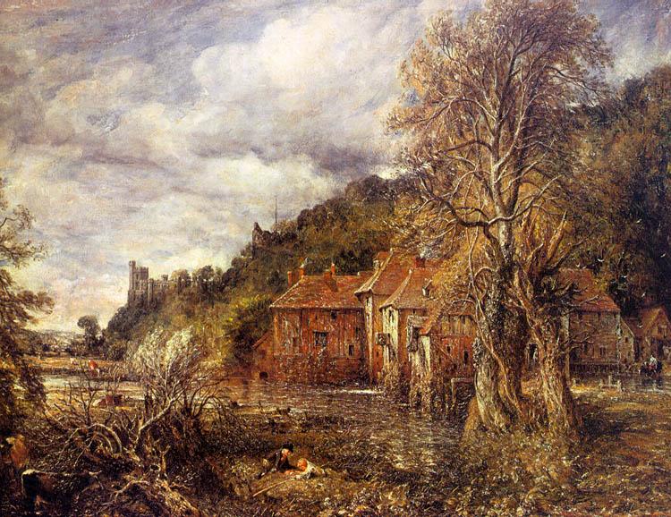 John Constable Arundel Mill and Castle Norge oil painting art